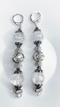 RUTH (CLEAR & SILVER EARRINGS)